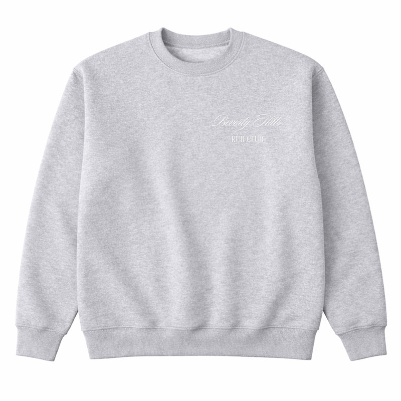 BHRC Crewneck Sweater in Heather Grey
