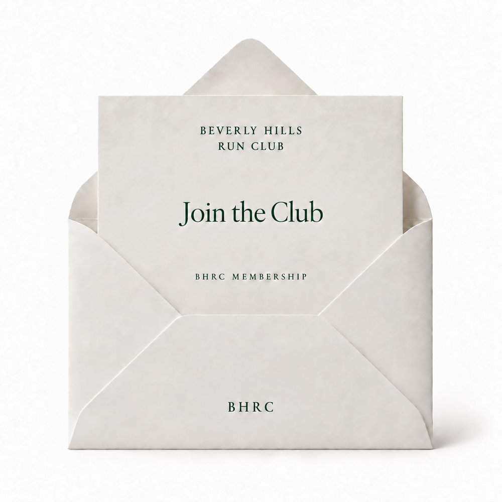 Beverly Hills Run Club invitation — Join the Club